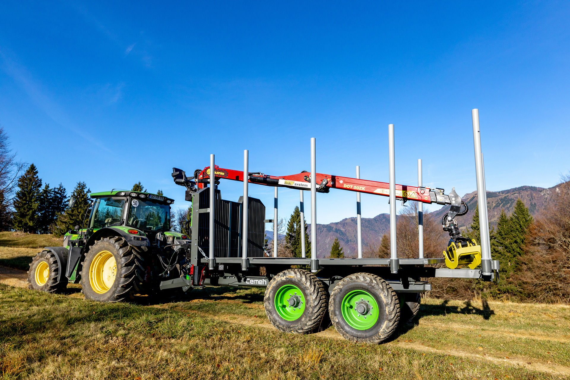 Gozdarska prikolica Formica 20 Cemeh
