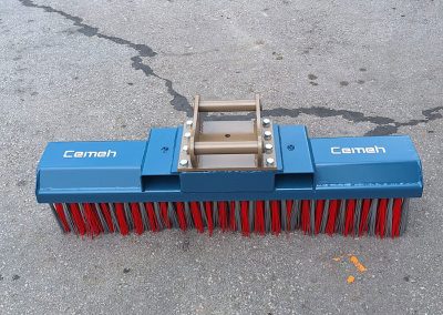 CEMEH industrial sweeper for excavators or forklifts